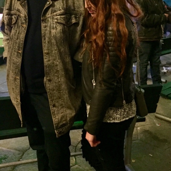 AllSaints limited edition leather Huxley biker - Picture 6 of 6